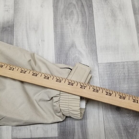 ✅North End TECHNO EZEM System Jacket Mens XL Tan Embroidered IR Logo Windbreaker - Picture 8 of 11